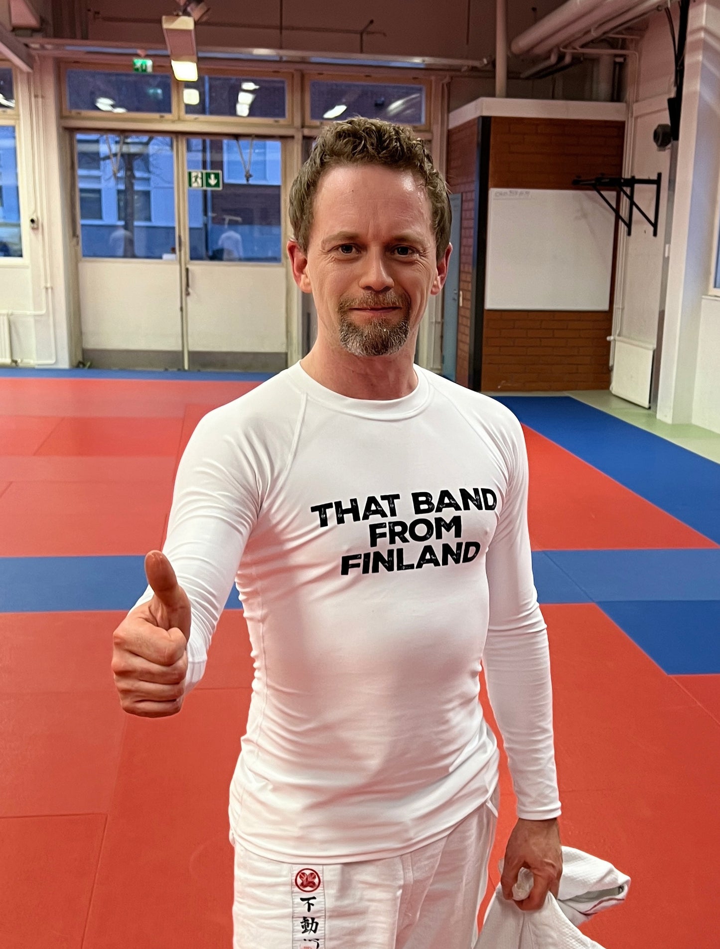 Men's Rash Guard / TBFF logo on front & back