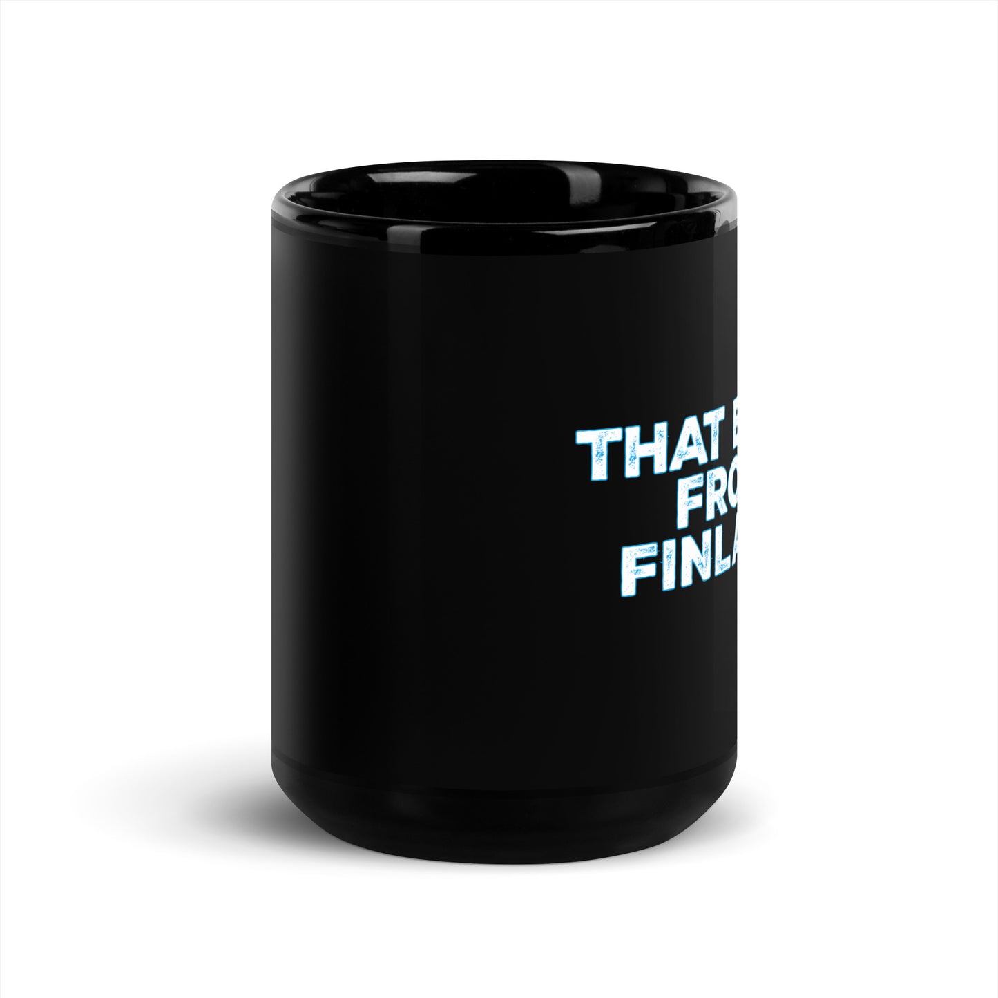 Black Glossy Mug / TBFF logo