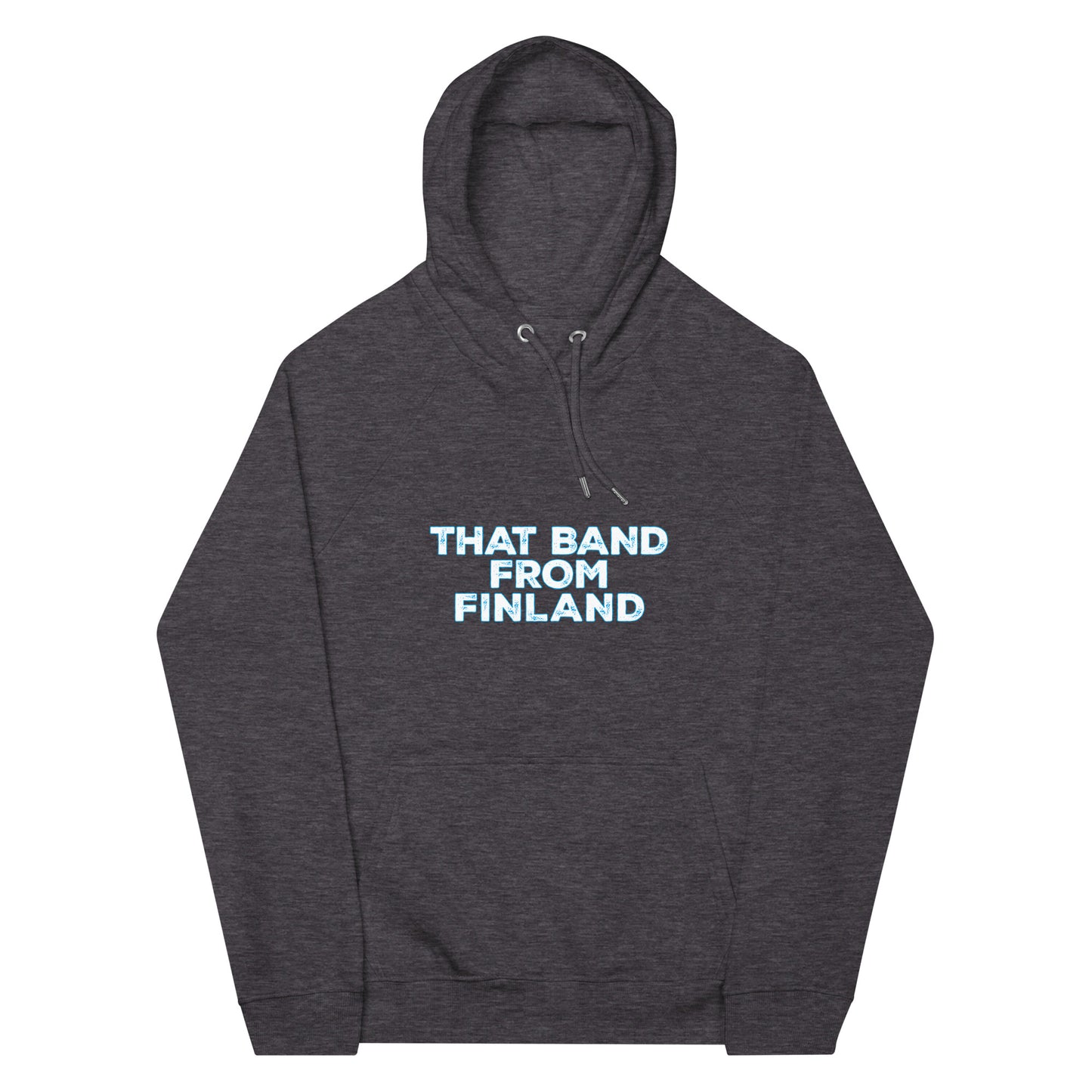 Unisex eco raglan hoodie / TBFF logo on front