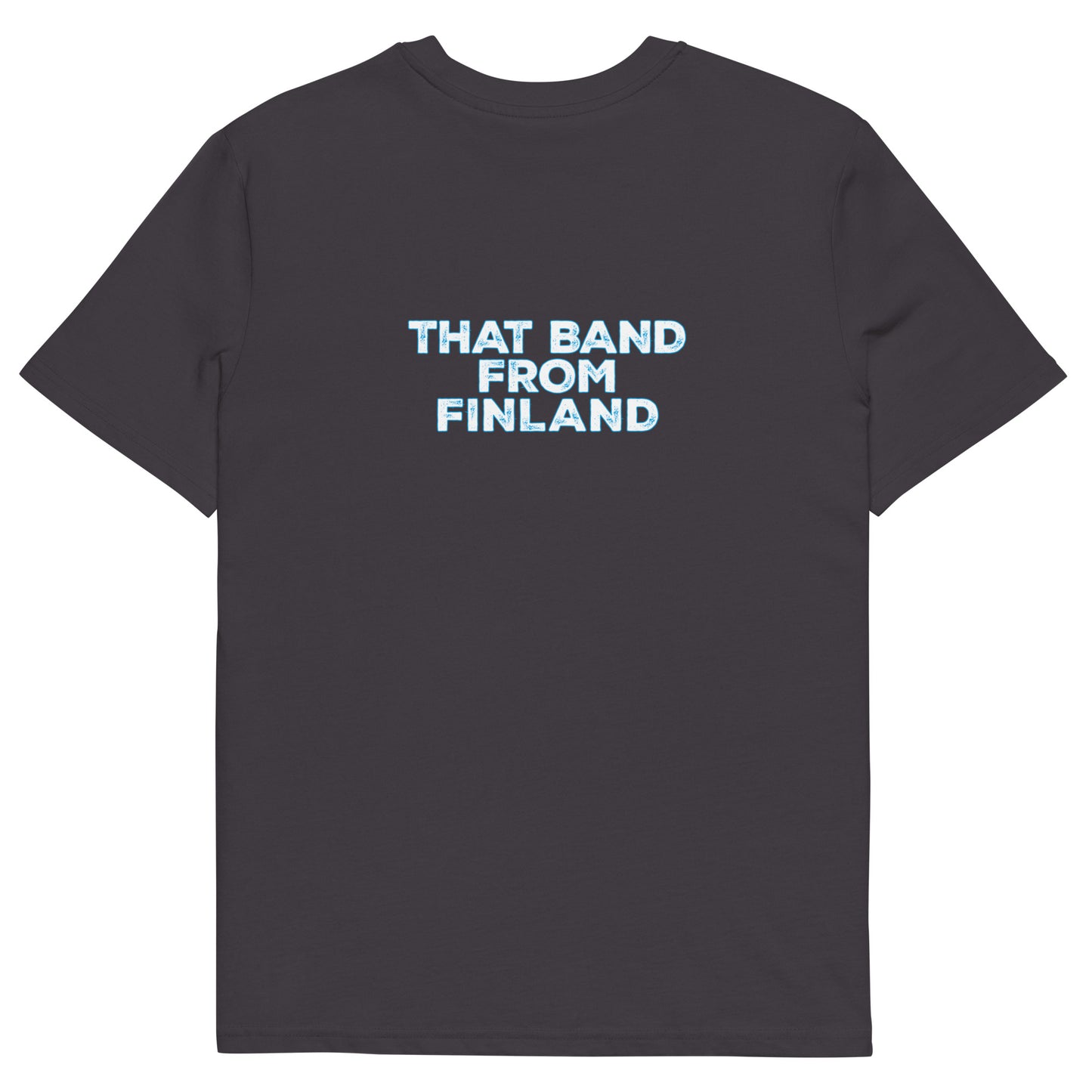 Unisex organic cotton t-shirt / small TBFF logo front, large logo on back