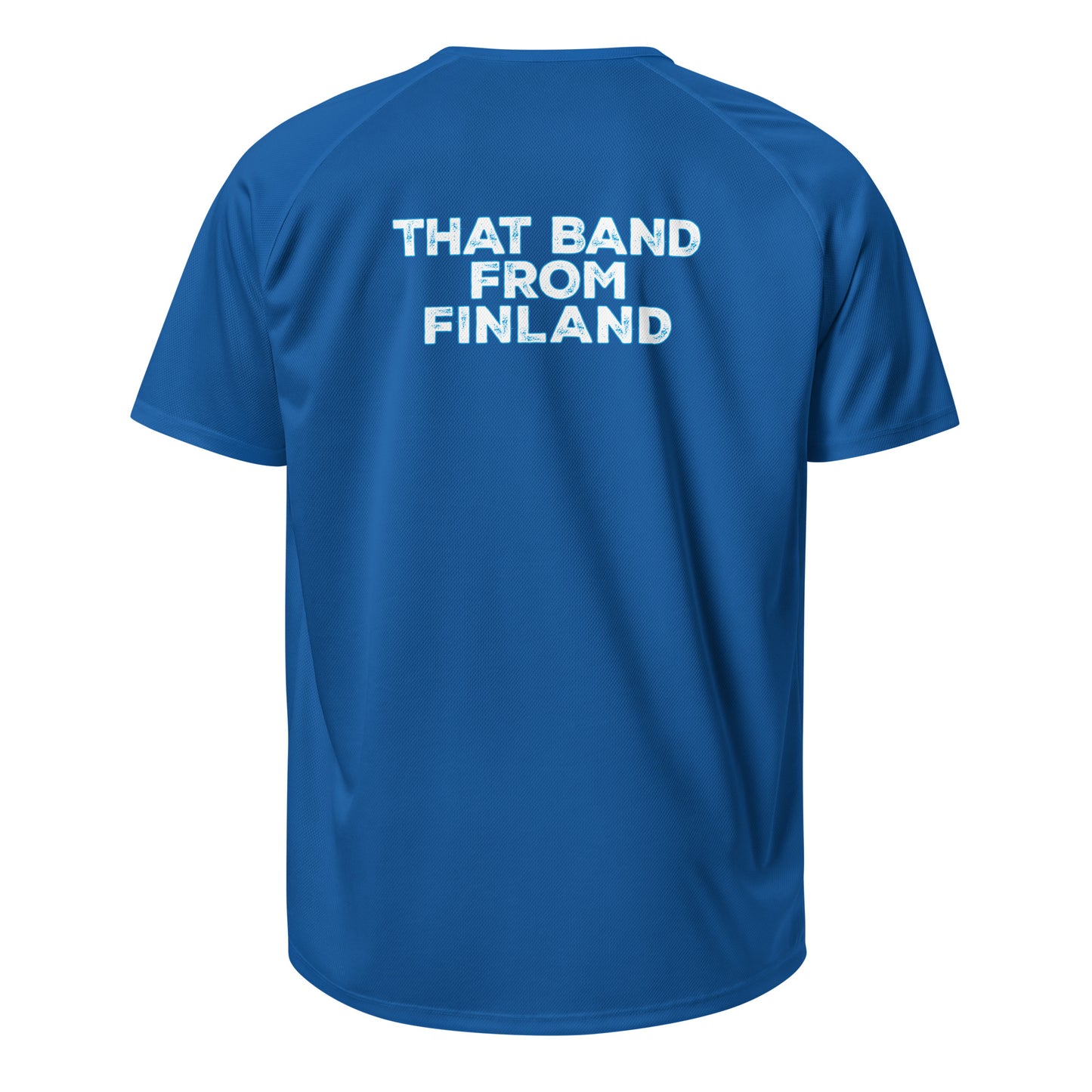 Unisex sports jersey / Happier Than Ever text on front, TBFF logo on back