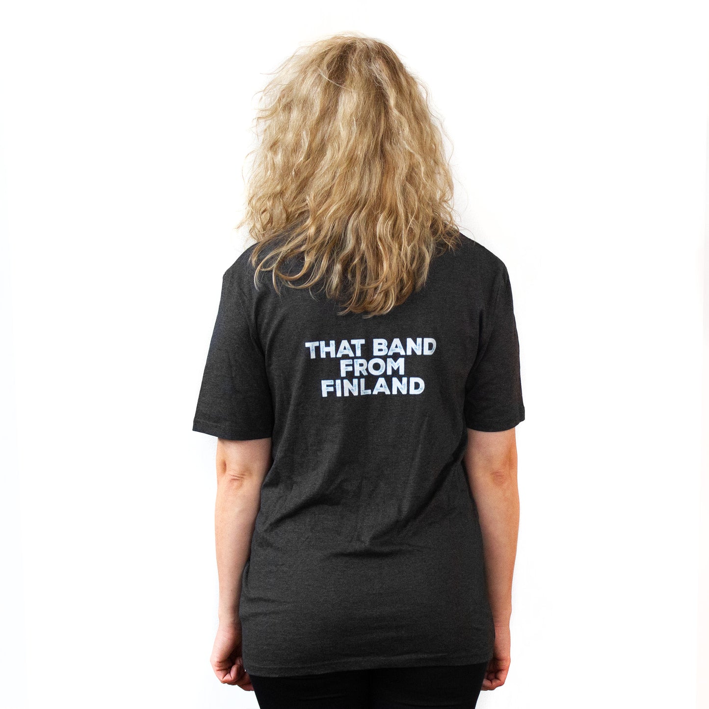 Unisex organic cotton t-shirt / small TBFF logo front, large logo on back