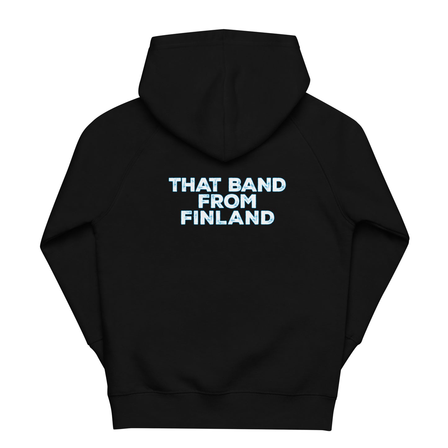 Kids' eco hoodie / TBFF logos on front & back