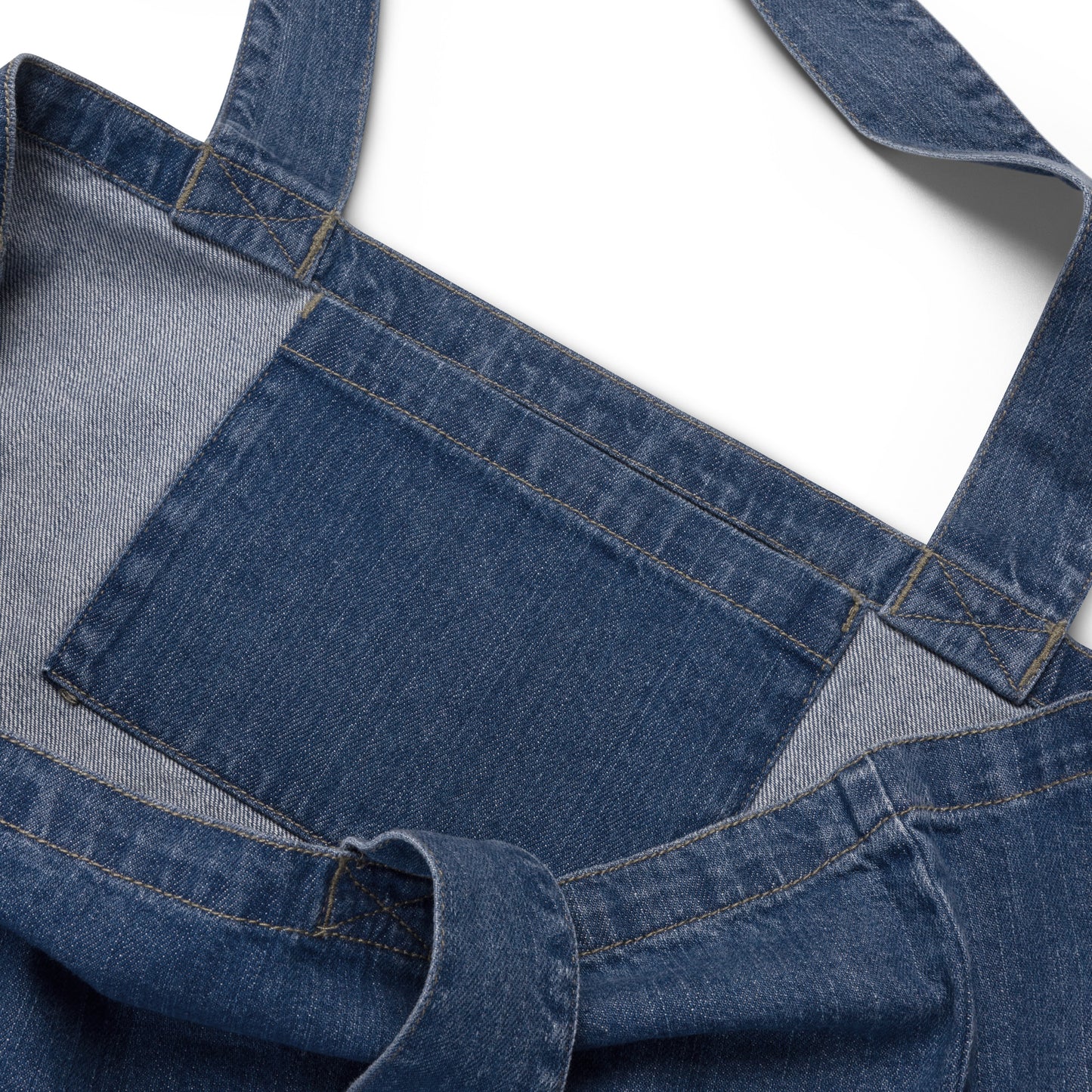 Organic denim tote bag / TBFF logo