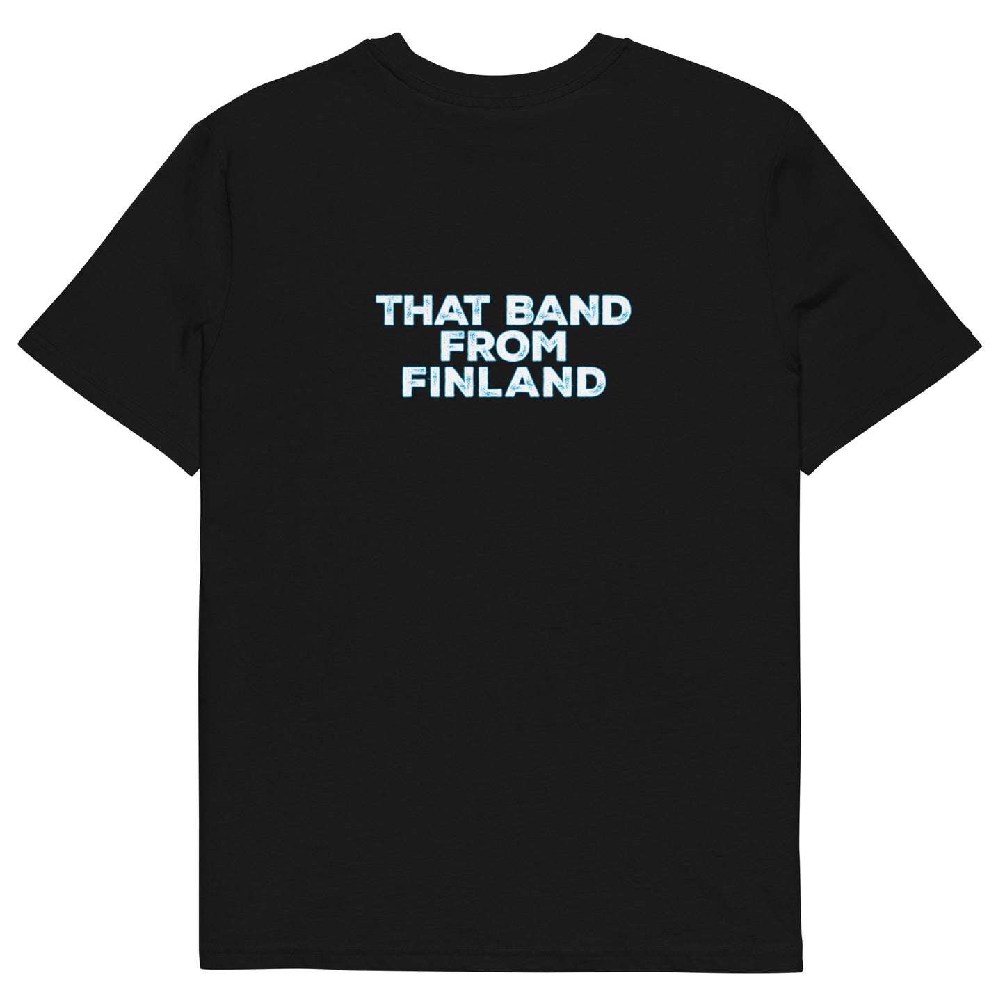 Unisex organic cotton t-shirt / small TBFF logo front, large logo on back