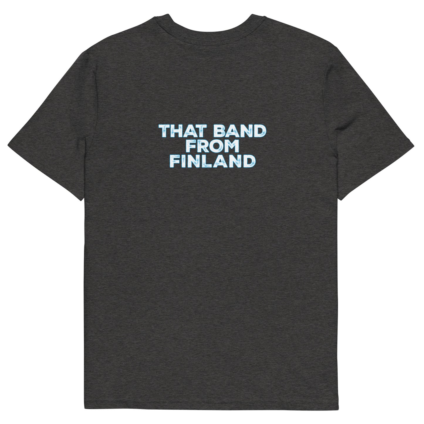 Unisex organic cotton t-shirt / small TBFF logo front, large logo on back