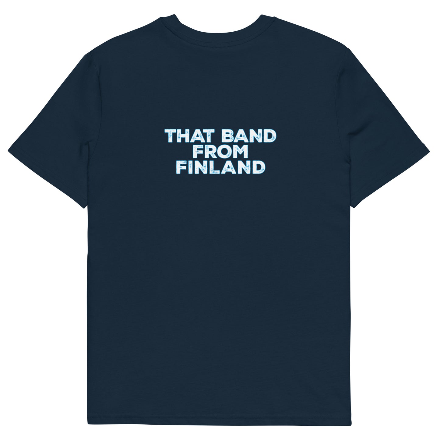 Unisex organic cotton t-shirt / small TBFF logo front, large logo on back