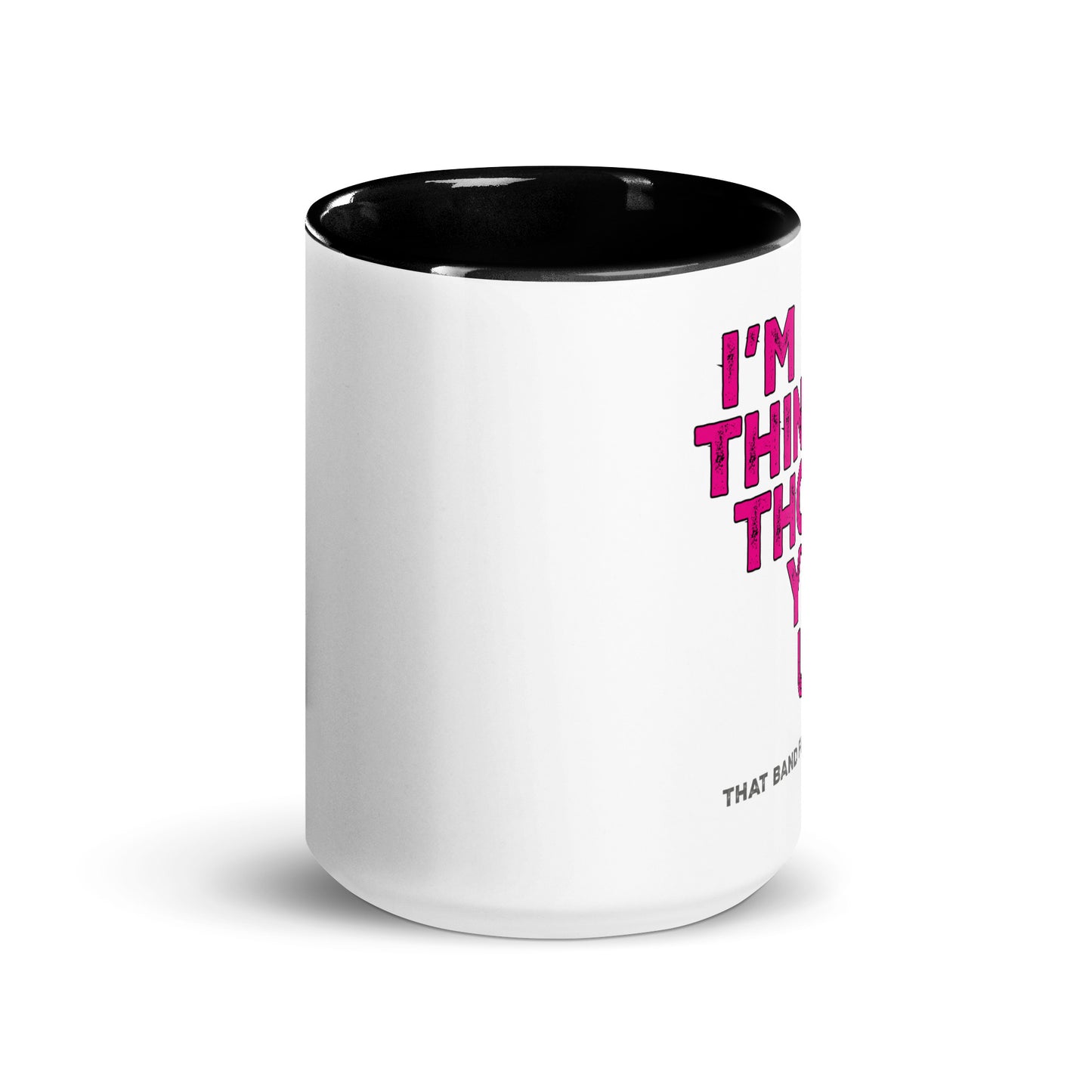 Mug with Color Inside / Nothing Without You heart logo