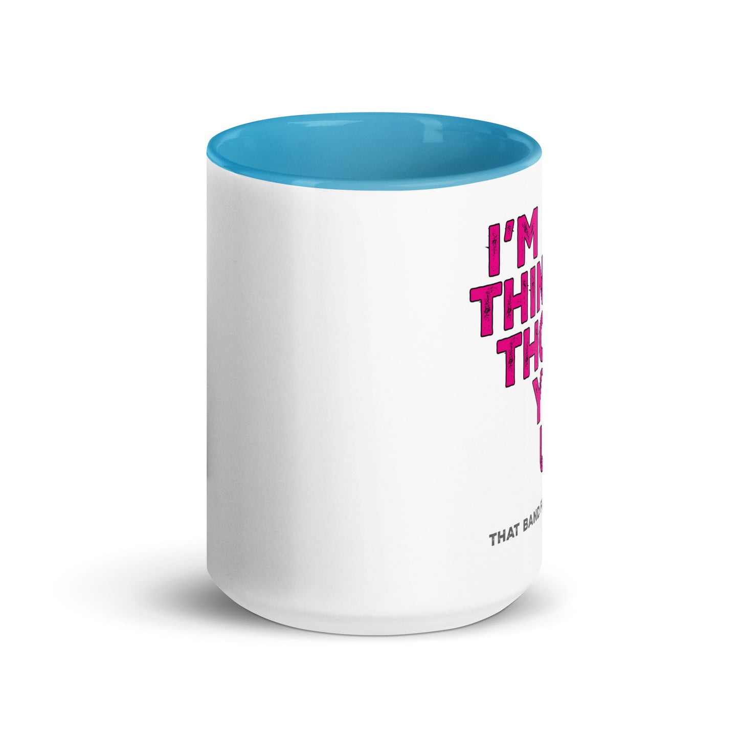 Mug with Color Inside / Nothing Without You heart logo